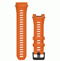 QuickFit 26 mm Watch Bands For Instinct 3 – 50 mm - Ember orange silicone - 010-13396-02 - Garmin